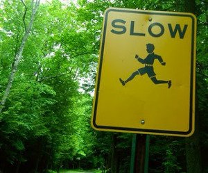 sign-slow-running