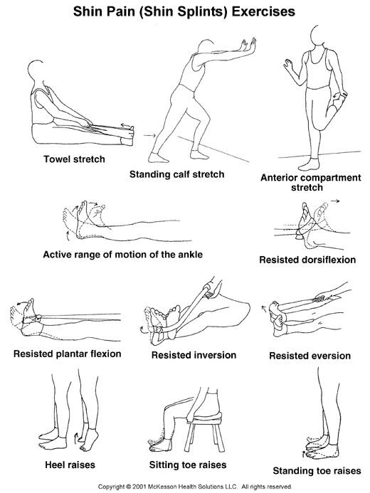 shin splints exercises